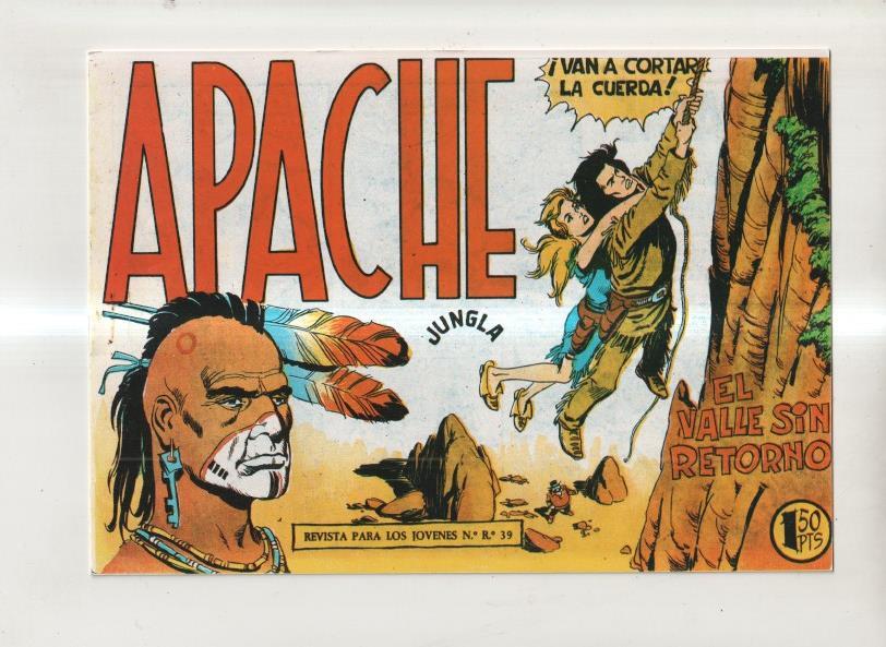 Facsimil: Apache primera serie numero 43: El valle sin retorno 