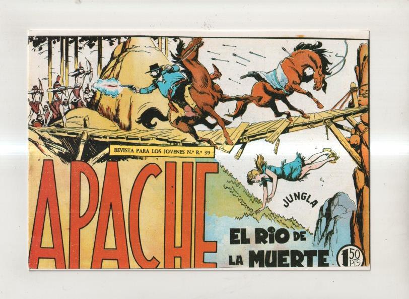 Facsimil: Apache primera serie numero 42: El rio de la muerte