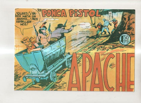 Facsimil: Apache primera serie numero 32: Ponca pistol