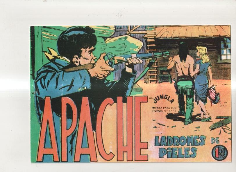 Facsimil: Apache primera serie numero 30: Ladrones de pieles