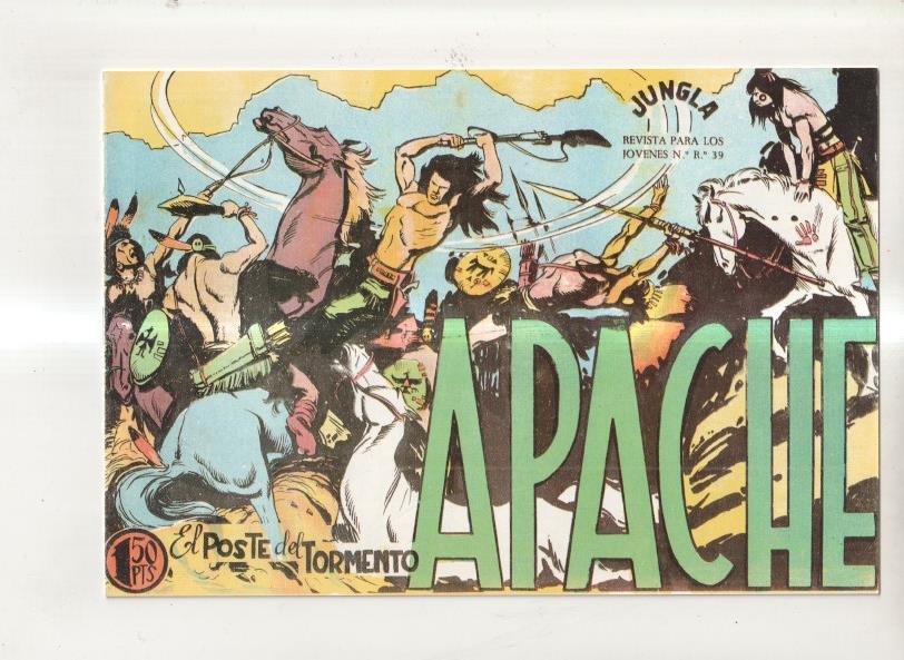 Facsimil: Apache primera serie numero 27: El poste del tormento