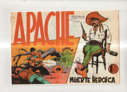 Facsimil: Apache primera serie numero 23: muerte heroica