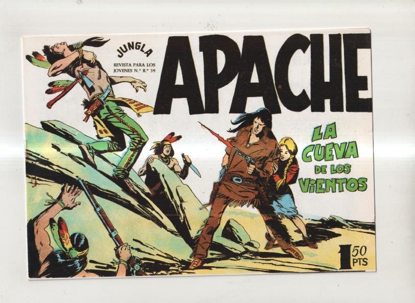 Facsimil: Apache primera serie numero 53: La cueva de los vientos