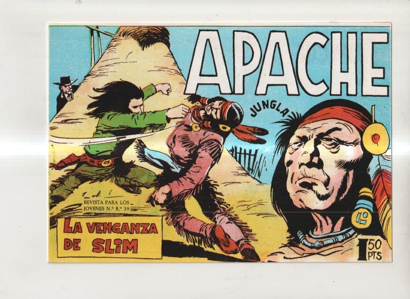 Facsimil: Apache primera serie numero 55: La venganza de Slim