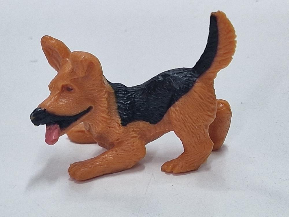 Figura Pvc: Perro cachorro, parece un pastor alemán