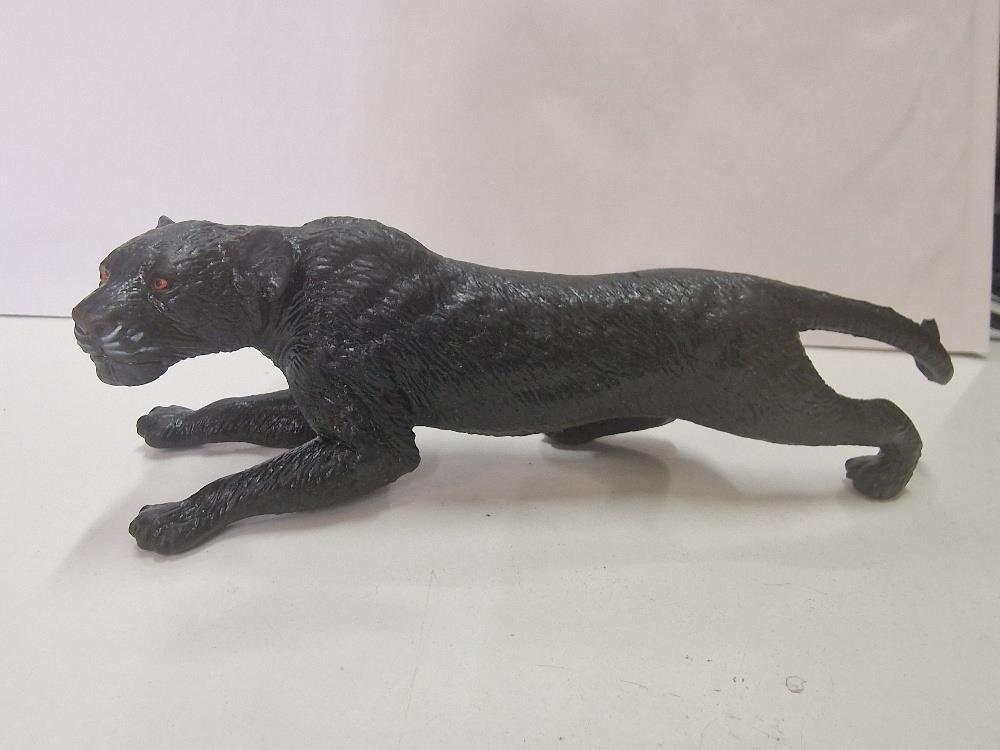 Figura Pvc: Pantera agazapada