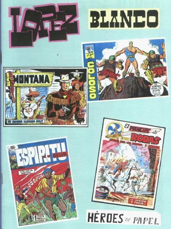 Heroes de Papel facsimil numero 56: Manuel Lopez Blanco