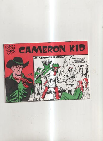Fanzine: Cameron Kid numero 2: cuernos de cabra por Manuel Gago