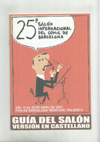 Revista 25 salon internacional del comic de barcelona