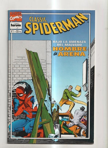 Planeta: Classic Spiderman numero 11: Hombre de arena 