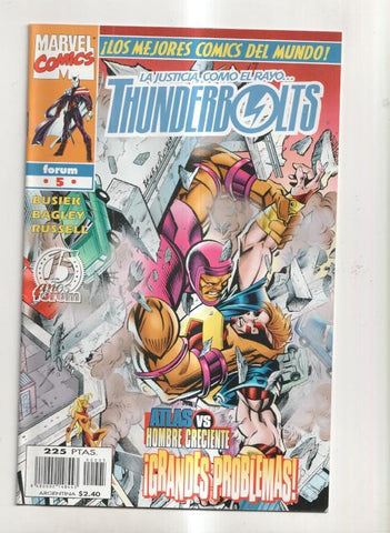 Planeta: Thunderbolts vol 1 numero 05: Los problemas crecen