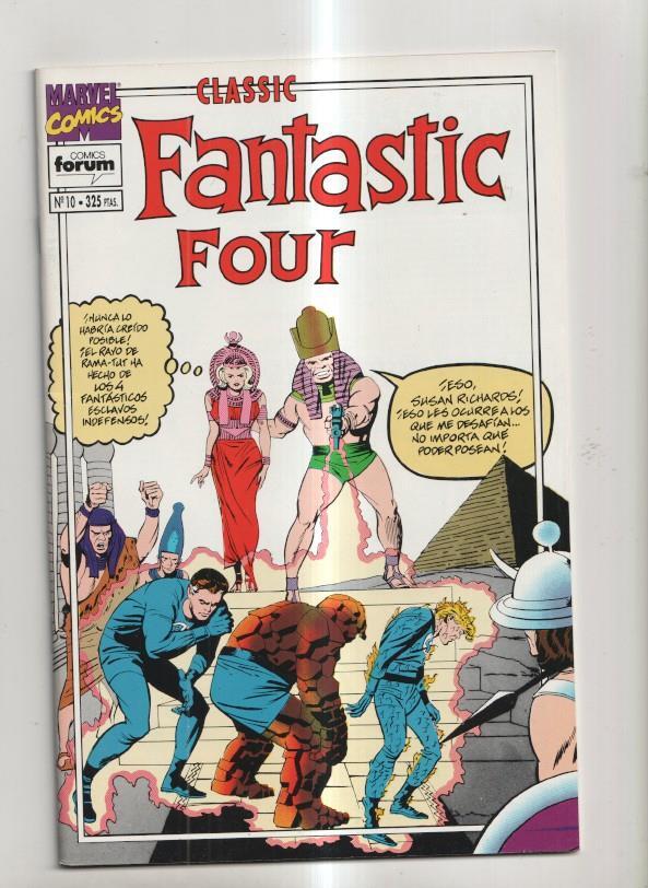 Planeta: Classic Fantastic Four numero 10: Prisioneros del faraon