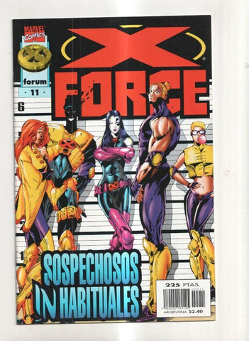 Planeta: X Force vol II numero 11: Sospechosos inhabituales