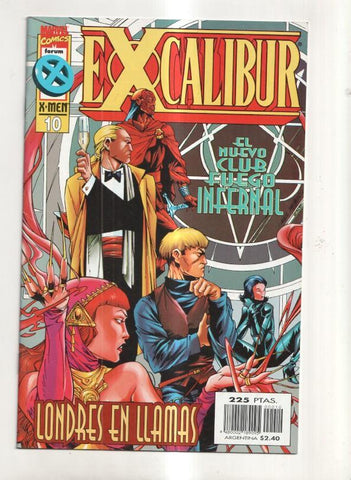 Planeta: Excalibur vol II numero 10: Londres en llamas