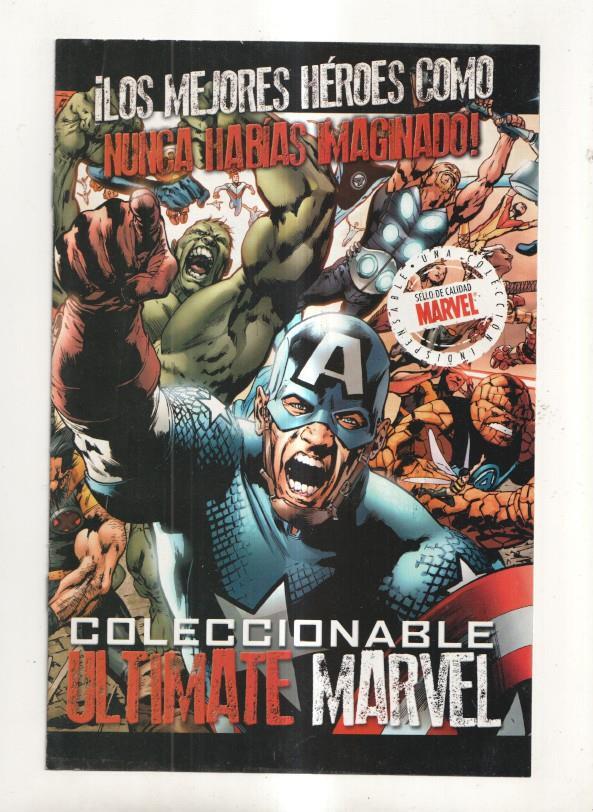 Planeta: propaganda editorial coleccionable Ultimate Marvel