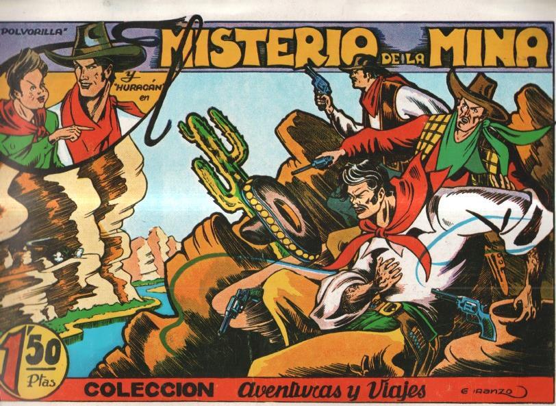 Facsimil: El misterio de la mina, dibujos de Iranzo