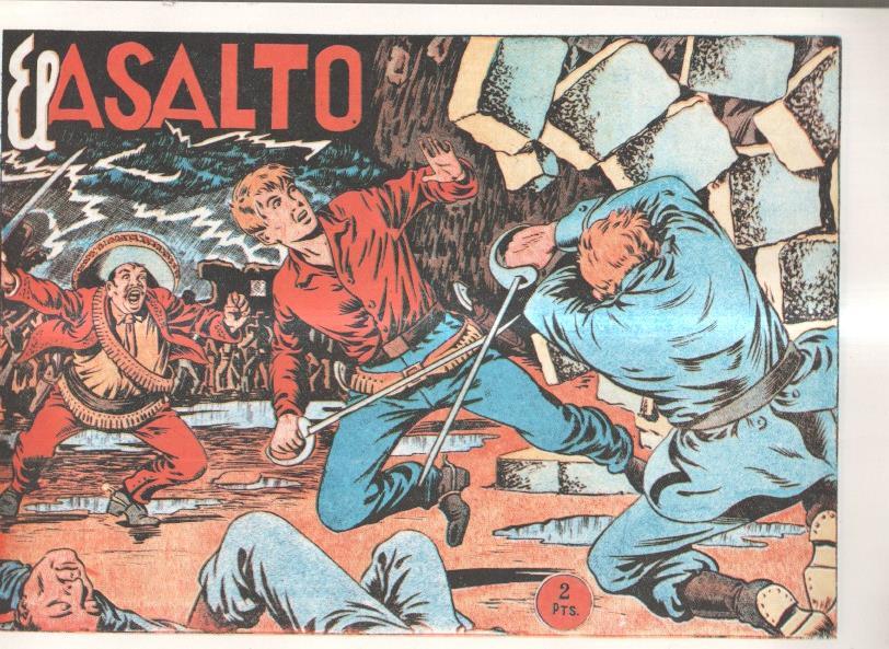 Facsimil: Chispita primera serie numero 19: El asalto