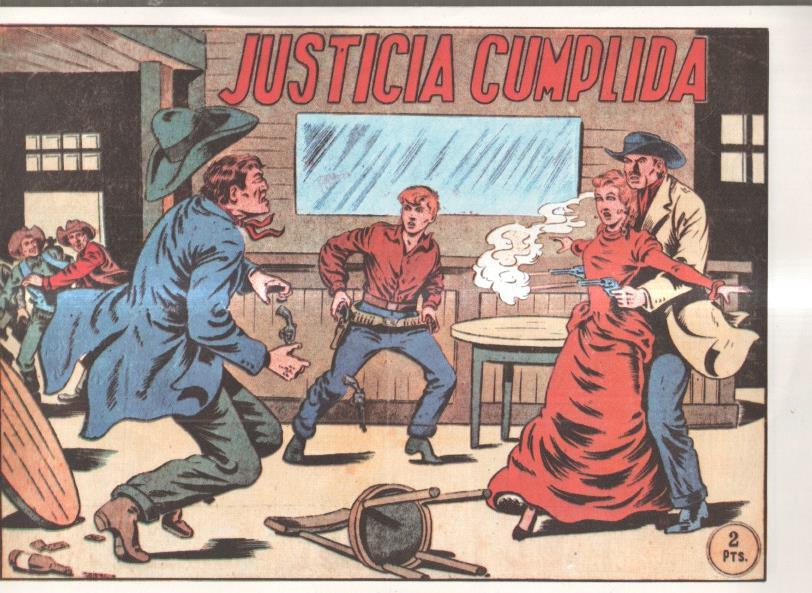 Facsimil: Chispita primera serie numero 23: Justicia cumplida