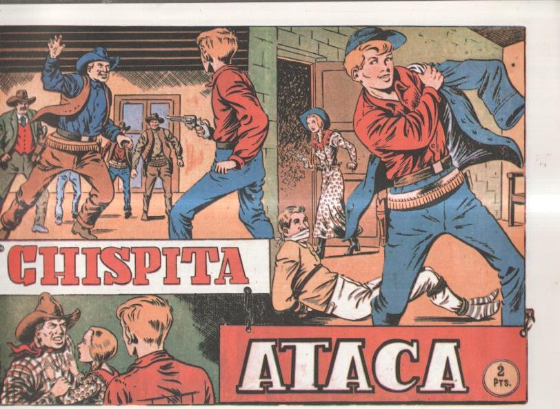 Facsimil: Chispita primera serie numero 12: Chispita ataca