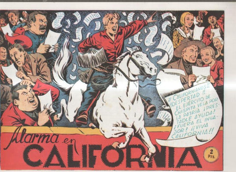 Facsimil: Chispita primera serie numero 18: Alarma en California