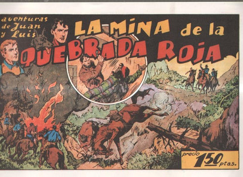 Facsimil: Juan y Luis: La mina de la quebrada roja