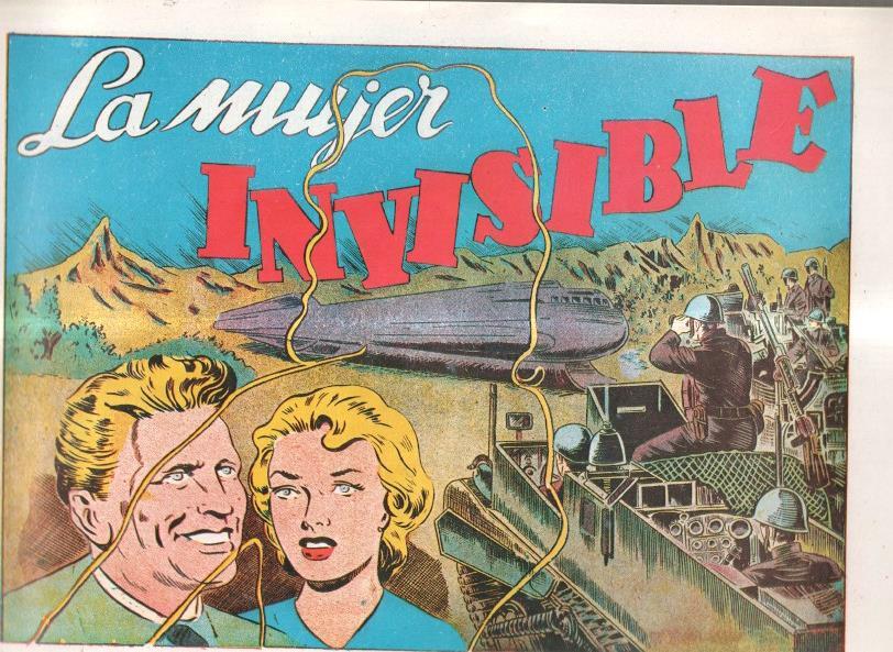 Facsimil: Chispita septima aventura numero 10: La mujer invisible