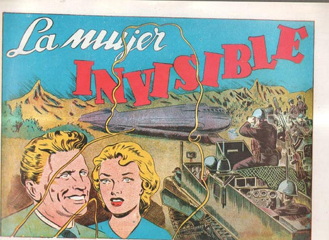 Facsimil: Chispita septima aventura numero 10: La mujer invisible