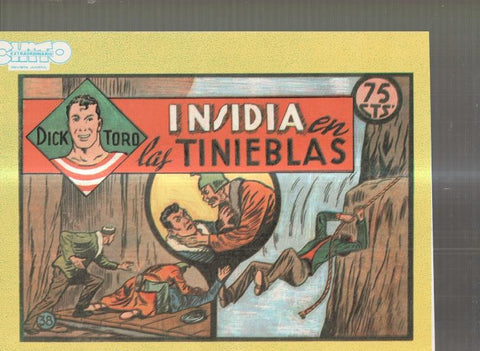 Facsimil: Dick Toro numero 38: Insidia en las tinieblas