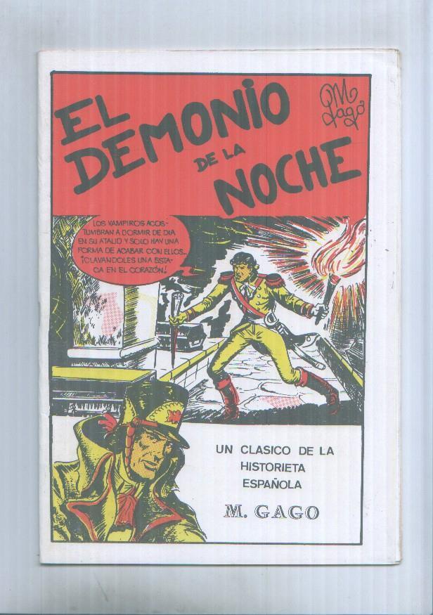 Fanzine: El demonio de la noche de Manuel Gago