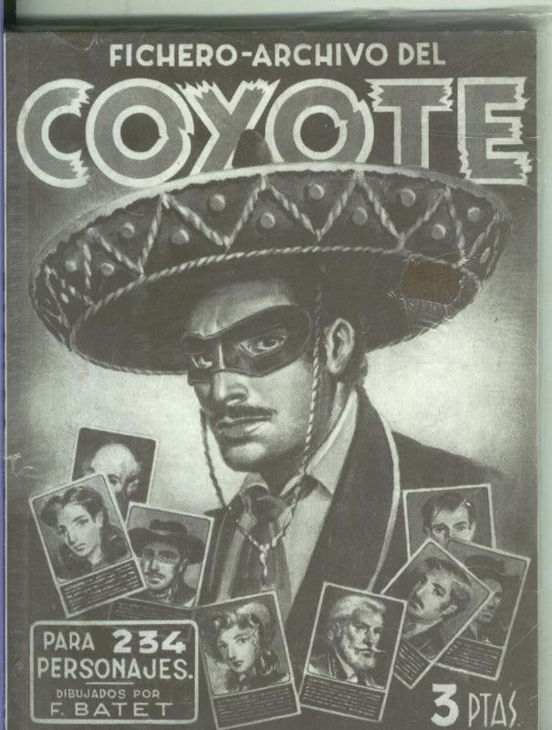 Facsimil: Album de Cromos: Fichero Archivo del Coyote 