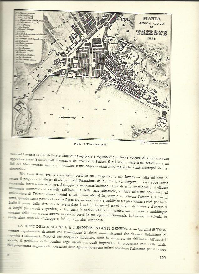 LAMINA 40542: Plano de Trieste en 1838
