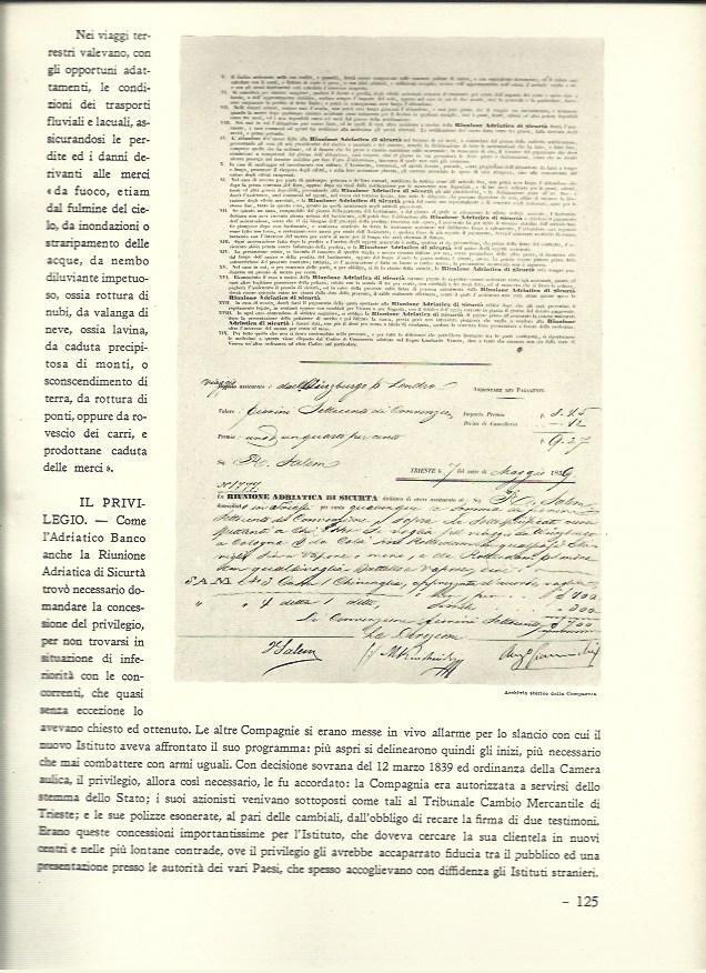 LAMINA 40541: Docuemnto de la Reunione Adriatica di Sicurta