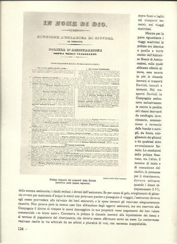 LAMINA 40540: Poliza de transporte de la Societa