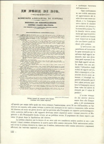 LAMINA 40539: Poliza de incendios de la Societa