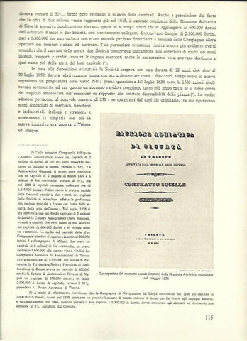 LAMINA 40535: Reunion Adriatica di Sicurta de 1838