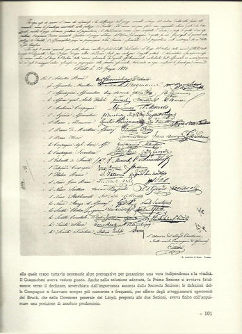 LAMINA 40530: Documento del Banco Adriatico de 1834