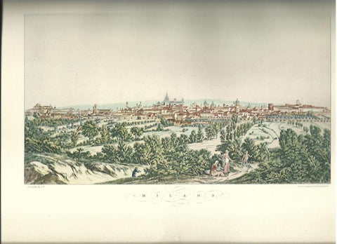 LAMINA 40552: Milan en el siglo XIX