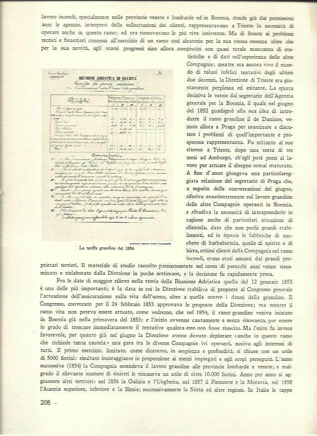 LAMINA 40573: Tarifas de seguros de 1854