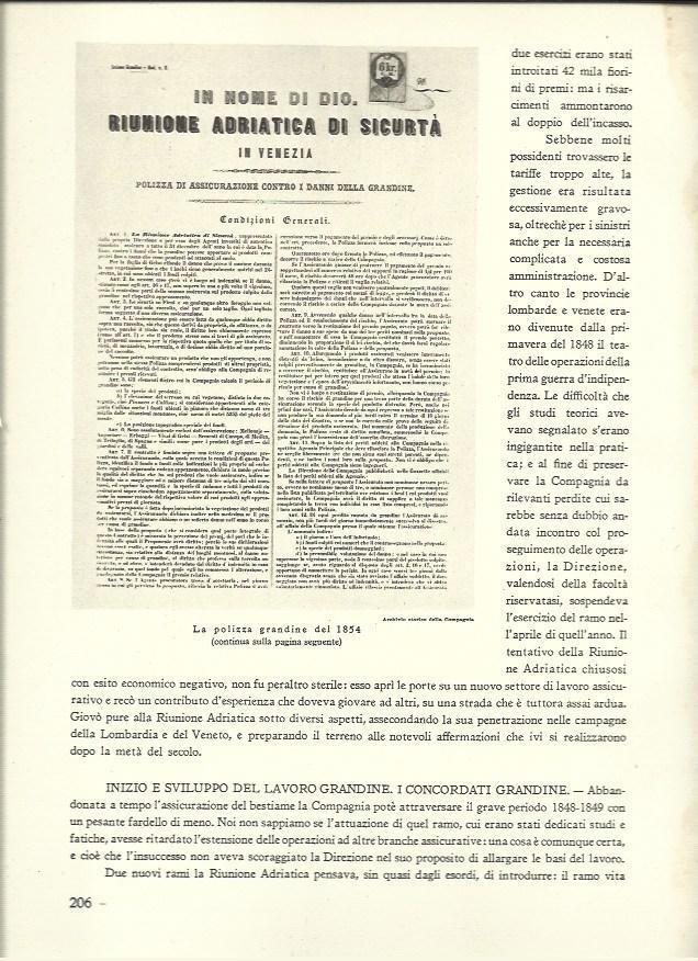 LAMINA 40572: Poliza Grandina de 1854