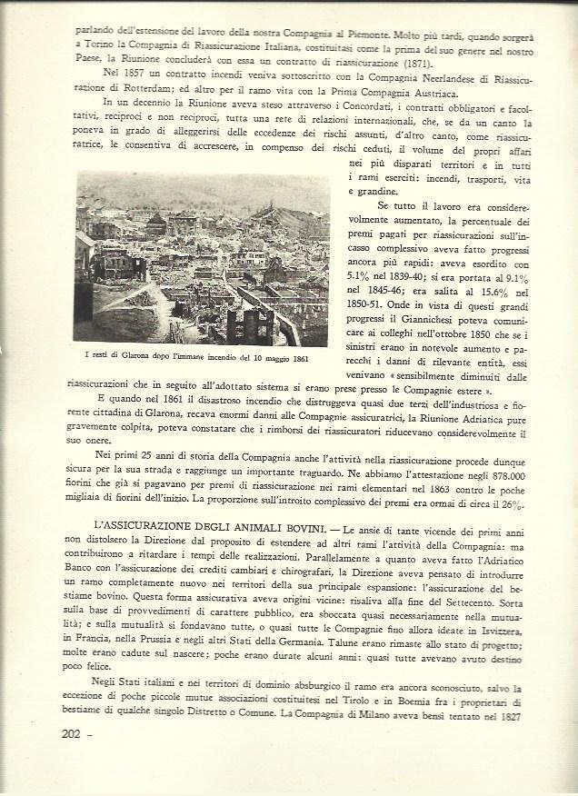 LAMINA 40570: Vista de Giarona despues del incendio de 1861