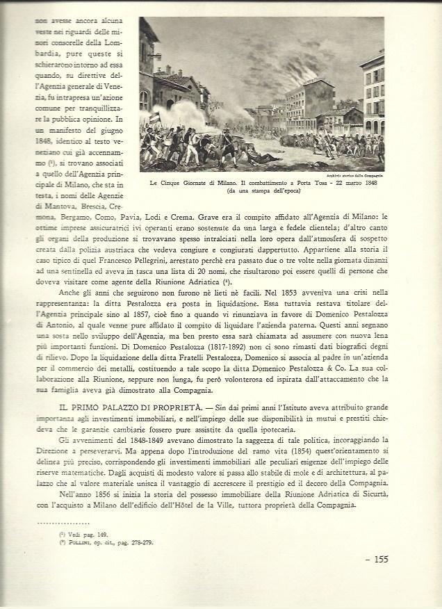 LAMINA 40554: El Combate de Porta Tosa de 1848 en Milan