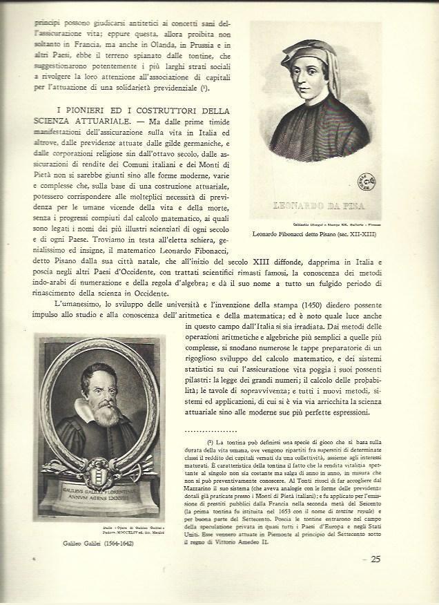 LAMINA 40494: Galileo Galilei y Leonardo Fibonacci