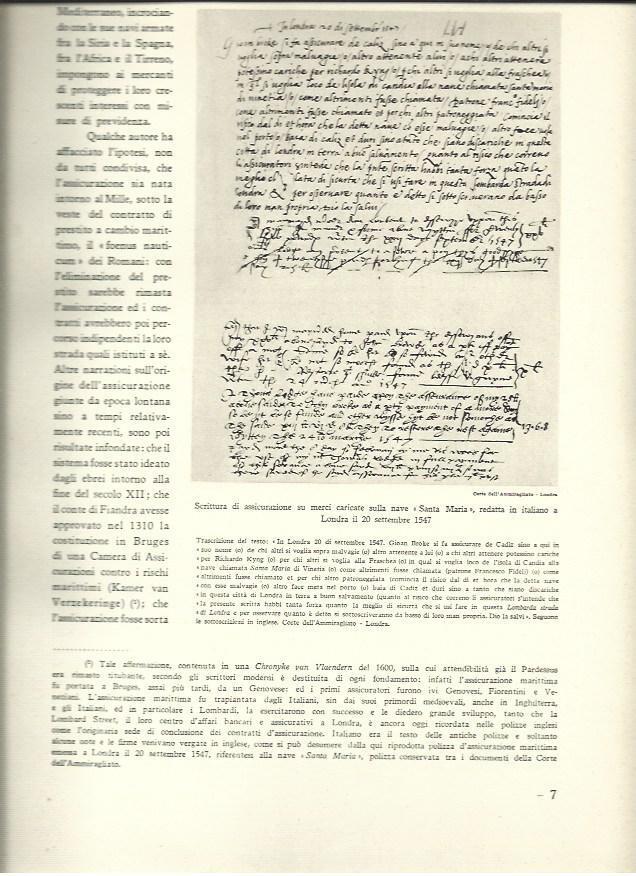 LAMINA 40486: Escritura de la nave Santa Maria de 1547