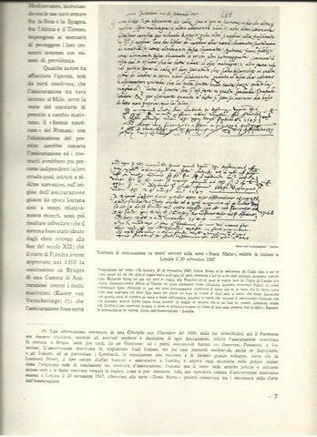 LAMINA 40486: Escritura de la nave Santa Maria de 1547