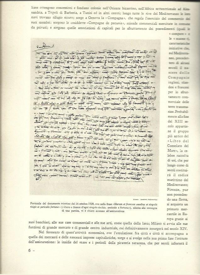 LAMINA 40485: Facsimil del documento de Trieste de 1328