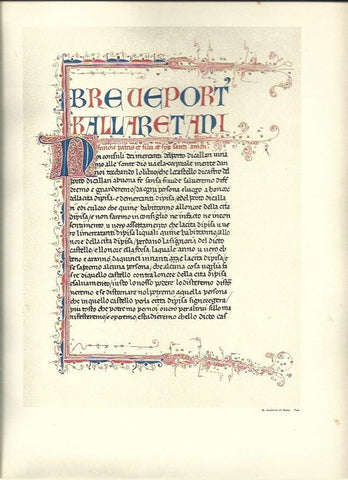 LAMINA 40484: Il breve del Porto di Cagliari de 1318