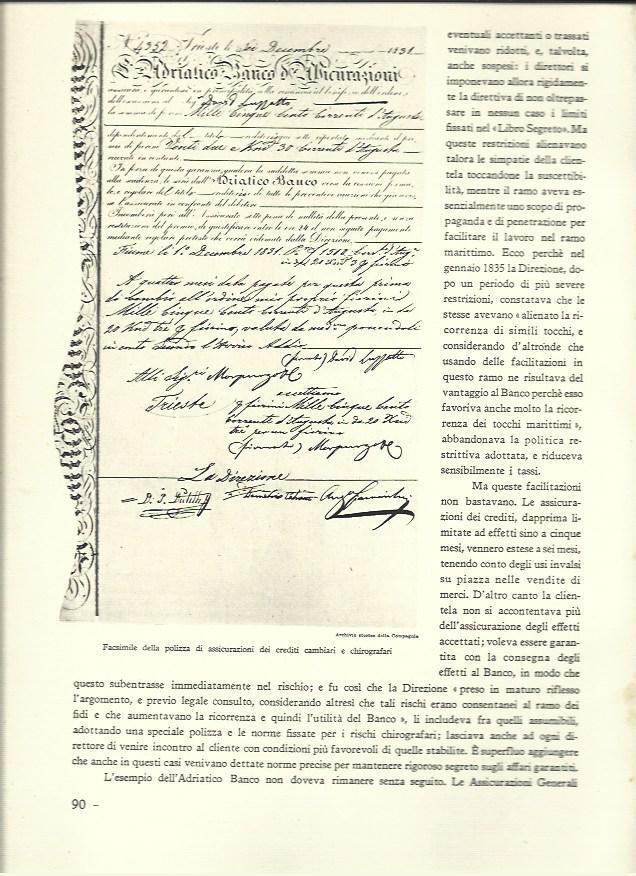 LAMINA 40524: Poliza de credito del Banco Adriatico