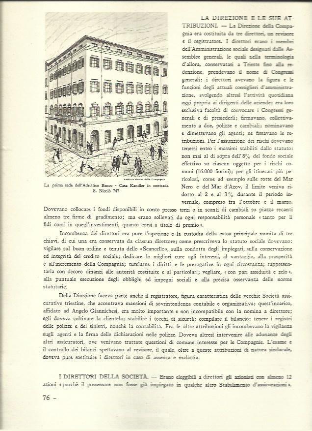 LAMINA 40517: Primera sede del Banco Adriatico