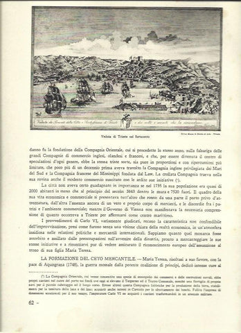 LAMINA 40510: Puerto de Trieste en el Settecento