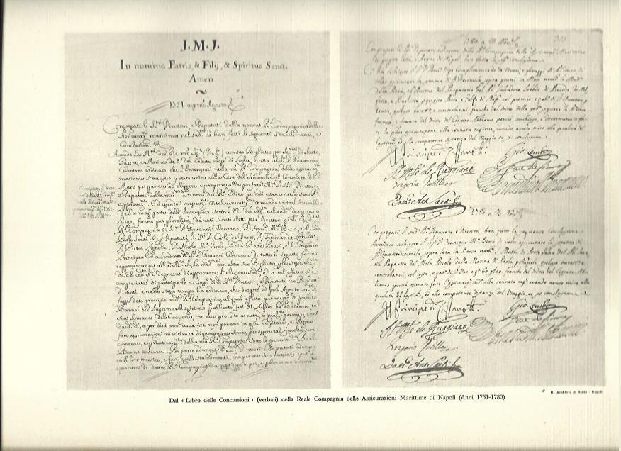 LAMINA 40507: Libro delle Conclusioni de Napoles de 1751-1780